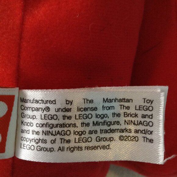 LEGO Ninjago Kai Ninja Warrior 13" Plush. Part of a series of collectible Plush. - Picture 5 of 7
